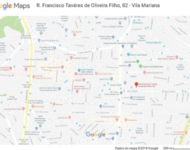 R. Francisco Taváres de Oliveira Filho, 82 – Vila Mariana – Google Maps
